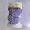 Furry Heart Hair Clips