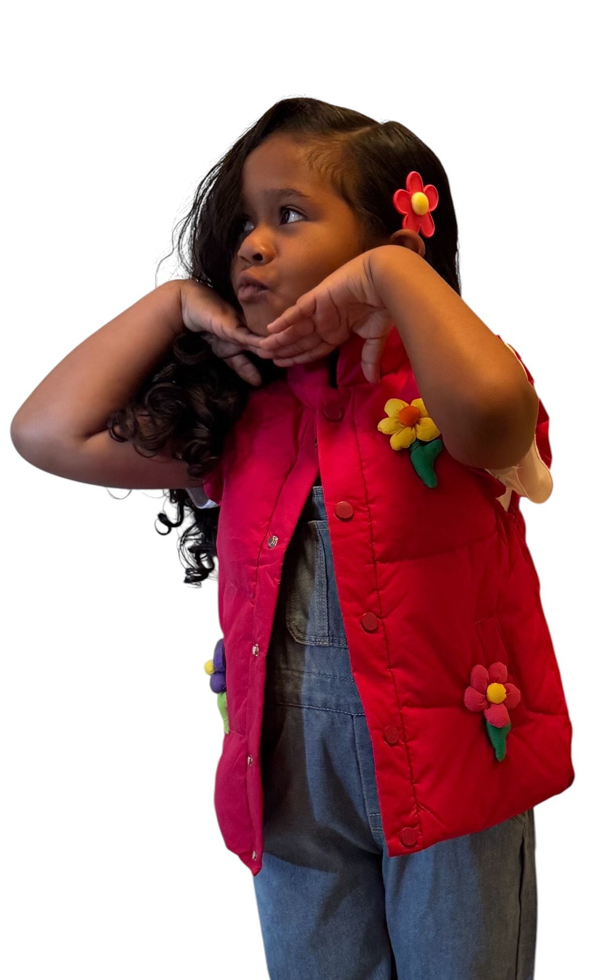 Flower Bomb Puffer Vest