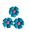 3 pack of flowers for Flower Bloom Socks &amp; Petal Play Hats.